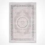 Vergheto Klasik Göbekli Krem Akrilik ve Polyester Makine Halısı