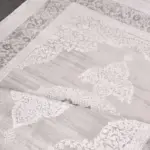 Vergheto Klasik Göbekli Krem Akrilik ve Polyester Makine Halısı - Görsel 5