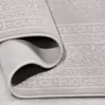 Legnago Klasik Göbekli Krem Akrilik ve Polyester Makine Halısı - Görsel 4