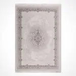 Gualdo Klasik Göbekli Krem Akrilik Makine Halısı - Görsel 2