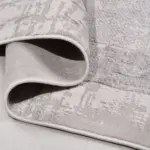 Metato Çerçeveli Gri Akrilik Makine Halısı - Görsel 4