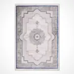 Casoli Klasik Göbekli Gri Akrilik Makine Halısı - Görsel 2