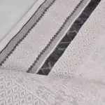 Frasso Çerçeveli Gri Akrilik Makine Halısı - Görsel 5