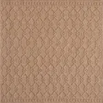 Chiusa Geometrik Kahverengi Polipropilen Pamuk Tabanlı Makine Halısı