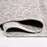 Chianti Modern Gri Polipropilen Pamuk Tabanlı Makine Halısı - Görsel 4