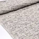 Chianti Modern Gri Polipropilen Pamuk Tabanlı Makine Halısı - Görsel 5