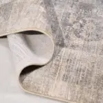 Arluno Klasik Göbekli Krem Akrilik ve Viskon Makine Halısı - Görsel 4