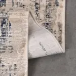 Samarate Modern Krem Akrilik ve Viskon Makine Halısı - Görsel 3