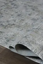 Sautin Modern Bej Polyester Makine Halısı - Görsel 6