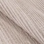 Tradate Çizgili Krem Polyester Kaydırmaz Taban Makine Halısı - Görsel 5