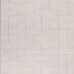 Galizia Modern Bej Polyester Kaydırmaz Taban Makine Halısı