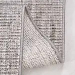 Bitetto Modern Gri Polyester Bukle Makine Halısı - Görsel 3