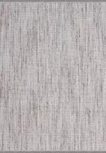 Bitetto Modern Gri Polyester Bukle Makine Halısı