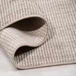 Tiritto Modern Krem Polyester Bukle Makine Halısı - Görsel 4