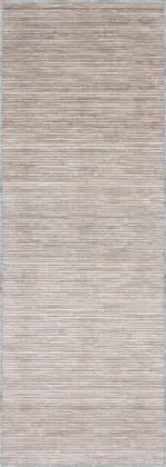 Gago Modern Bej Polyester ve Pamuklu Yıkanabilir Kaydırmaz Taban Dijital Baskı Halı - Görsel 3