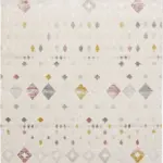 Callow Modern Krem Akrilik Makine Halısı