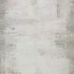 Agay Modern Krem Vizon Çizgili Akrilik Makine Halısı