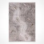 Albiena Modern Krem Akrilik ve Polyester Makine Halısı - Görsel 2