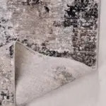 Neviano Modern Gri Akrilik ve Polyester  Makine Halısı - Görsel 3