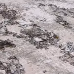 Neviano Modern Gri Akrilik ve Polyester  Makine Halısı - Görsel 6