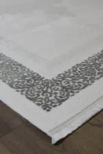 Madeley Çerçeveli Krem Akrilik Makine Halısı - Görsel 2