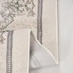 Asola Klasik Göbekli Krem Polipropilen ve Polyester Makine Halısı - Görsel 3