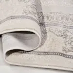 Asola Klasik Göbekli Krem Polipropilen ve Polyester Makine Halısı - Görsel 4