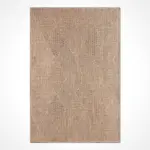 Naveta Geometrik Kahve Polipropilen Pamuk Tabanlı Makine Halısı - Görsel 2