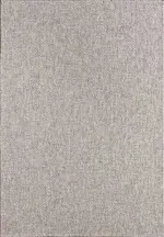 Vobarno Modern Gri Polipropilen Pamuk Tabanlı Makine Halısı