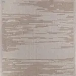 Rogno Modern Krem Polipropilen Pamuk Tabanlı  Makine Halısı