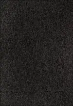 Ardesio Modern Siyah Polipropilen Pamuk Tabanlı Makine Halısı