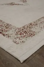 Kinver Çerçeveli Krem Akrilik Makine Halısı - Görsel 2