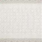 Calcara Modern Krem Polyester Makine Halısı