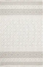 Calcara Modern Krem Polyester Makine Halısı