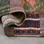 Bientina Klasik Göbekli Multi Akrilik Kaydırmaz Taban Makine Halısı - Görsel 4