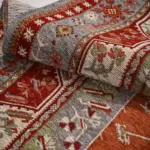 Vettola Çerçeveli Multi Akrilik Kaydırmaz Taban Makine Halısı - Görsel 5