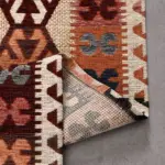 Bisenzio Geometrik Multi Akrilik Kaydırmaz Taban Makine Halısı - Görsel 3