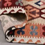 Bisenzio Geometrik Multi Akrilik Kaydırmaz Taban Makine Halısı - Görsel 4