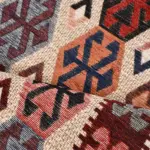 Bisenzio Geometrik Multi Akrilik Kaydırmaz Taban Makine Halısı - Görsel 6