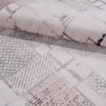 Rosia Geometrik Krem Akrilik Makine Halısı - Görsel 5