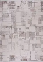 Rosia Geometrik Krem Akrilik Makine Halısı