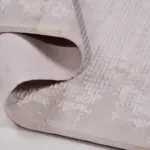 Sasso Modern Krem Akrilik Makine Halısı - Görsel 4