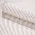 Borgo Modern Bej Polyester ve Pamuk Sisal Makine Halısı - Görsel 5