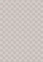 Ligure Geometrik Bej Polyester ve Pamuk Sisal Makine Halısı