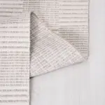 Maritima Geometrik Bej Polyester ve Pamuk Sisal Makine Halısı - Görsel 3