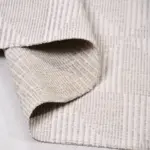 Siena Geometrik Bej Polyester ve Pamuk Sisal Makine Halısı - Görsel 4