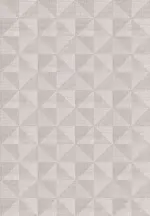 Siena Geometrik Bej Polyester ve Pamuk Sisal Makine Halısı