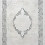 Lutley Çerçeveli Krem Akrilik Makine Halısı