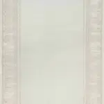 Eston Çerçeveli Krem Vizon Çizgili Akrilik Makine Halısı Eston Çerçeveli Krem Vizon Çizgili Akrilik Makine Halısı