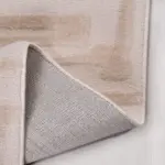 Ritani Modern Krem Polyester Makine Halısı - Görsel 3